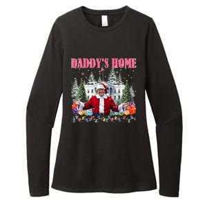 Funny Daddys Home Trump 2024 Take America Back 2024 Womens CVC Long Sleeve Shirt