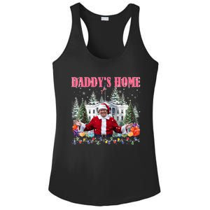 Funny Daddys Home Trump 2024 Take America Back 2024 Ladies PosiCharge Competitor Racerback Tank