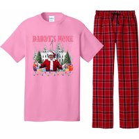 Funny Daddys Home Trump 2024 Take America Back 2024 Pajama Set