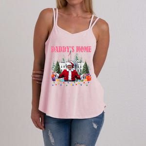 Funny Daddys Home Trump 2024 Take America Back 2024 Women's Strappy Tank