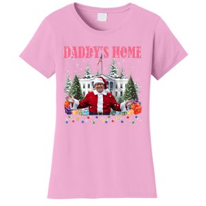 Funny Daddys Home Trump 2024 Take America Back 2024 Women's T-Shirt