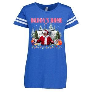 Funny Daddys Home Trump 2024 Take America Back 2024 Enza Ladies Jersey Football T-Shirt