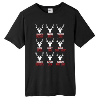 Funny Deer Hunting All of Santa's Reindeer Tall Fusion ChromaSoft Performance T-Shirt