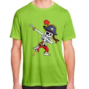 Funny Dab Halloween Dabbing Pirate Skeleton Gift Adult ChromaSoft Performance T-Shirt