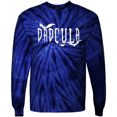 Funny Dadcula Halloween Tie-Dye Long Sleeve Shirt