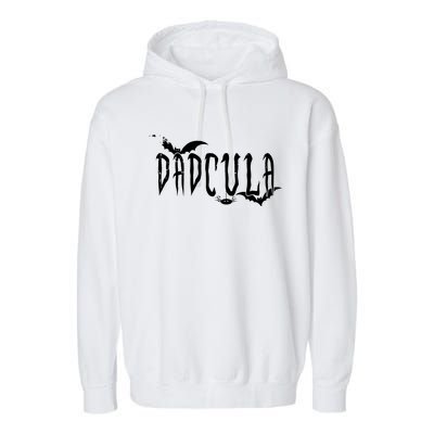 Funny Dadcula Halloween Garment-Dyed Fleece Hoodie