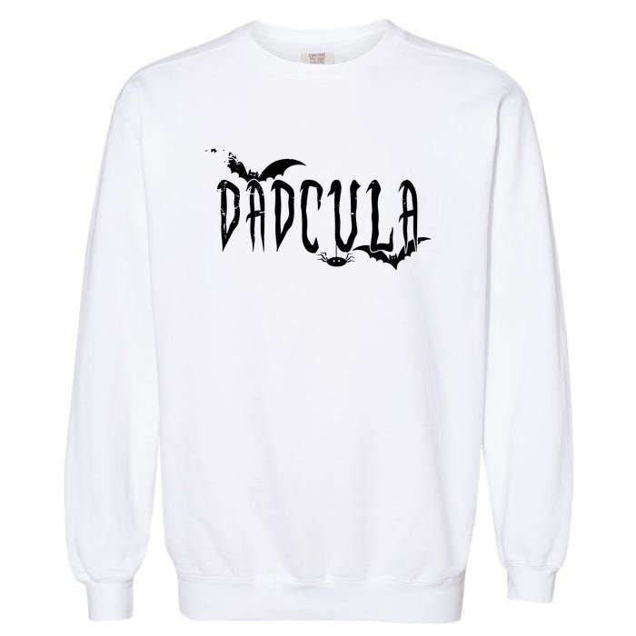 Funny Dadcula Halloween Garment-Dyed Sweatshirt