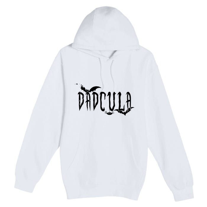 Funny Dadcula Halloween Premium Pullover Hoodie