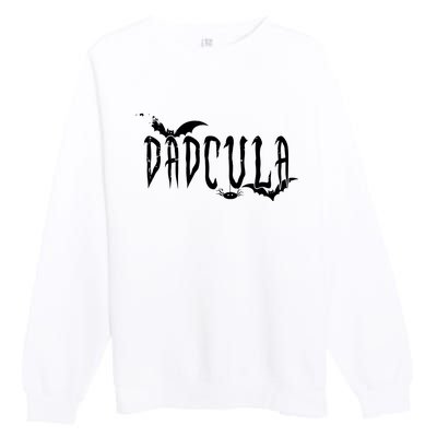 Funny Dadcula Halloween Premium Crewneck Sweatshirt