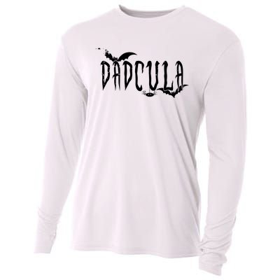 Funny Dadcula Halloween Cooling Performance Long Sleeve Crew