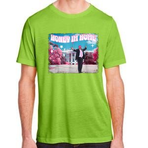 Funny DaddyS Home Trump Pink 2024 Take America Back 2024 Adult ChromaSoft Performance T-Shirt