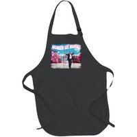 Funny DaddyS Home Trump Pink 2024 Take America Back 2024 Full-Length Apron With Pockets