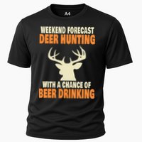 Funny Deer Hunting Cooling Performance Crew T-Shirt