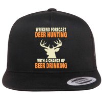 Funny Deer Hunting Flatbill Hat