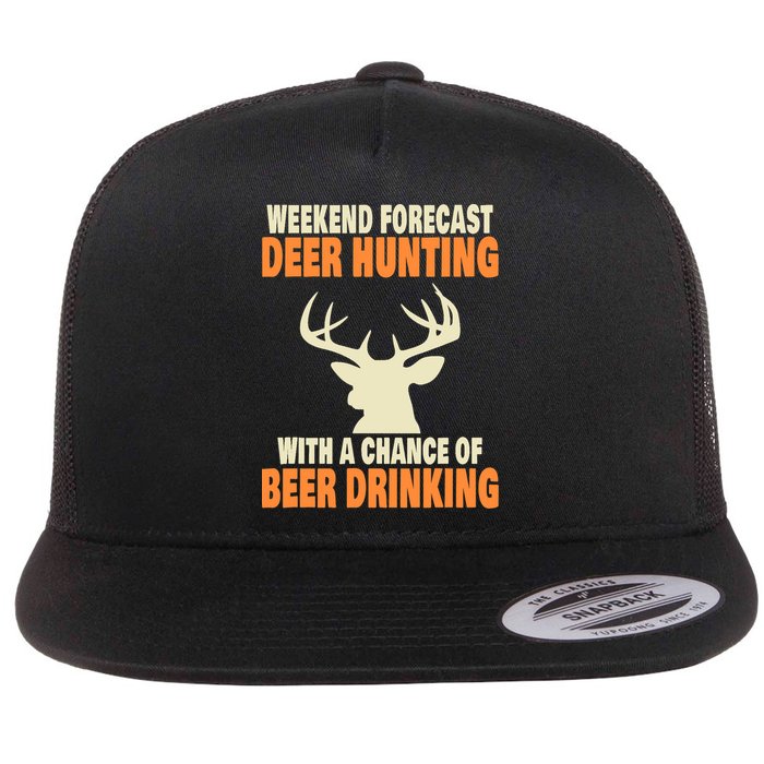 Funny Deer Hunting Flatbill Hat