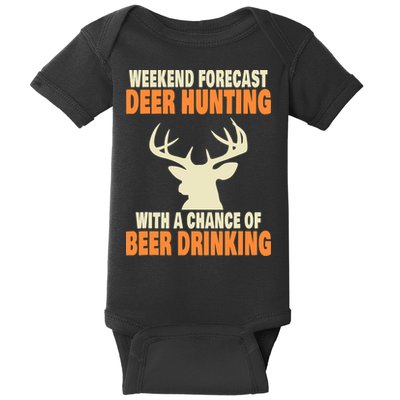 Funny Deer Hunting Baby Bodysuit