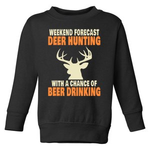 Funny Deer Hunting Toddler Sweatshirt