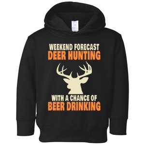 Funny Deer Hunting Toddler Hoodie