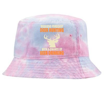 Funny Deer Hunting Tie-Dyed Bucket Hat