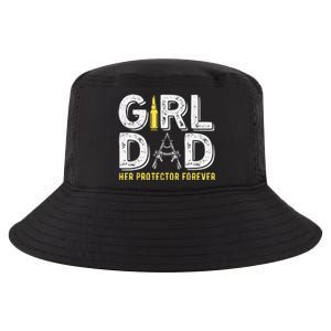 Father dad her protector forever funny Dad Cool Comfort Performance Bucket Hat