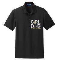 Father dad her protector forever funny Dad Dry Zone Grid Polo