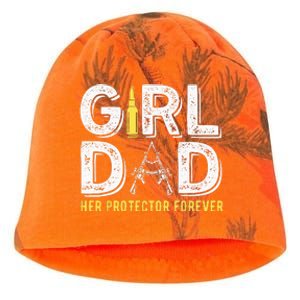 Father dad her protector forever funny Dad Kati - Camo Knit Beanie