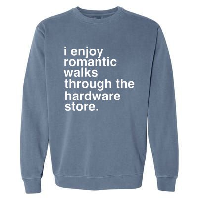 Funny Dad Handyman Hardware Store Tools Gift Garment-Dyed Sweatshirt