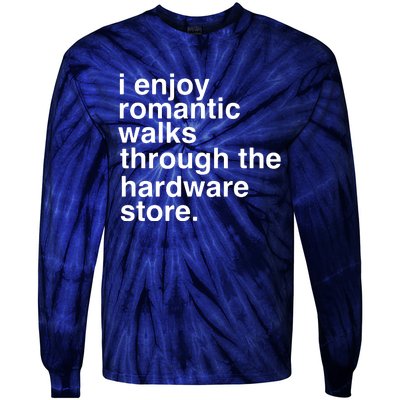 Funny Dad Handyman Hardware Store Tools Gift Tie-Dye Long Sleeve Shirt