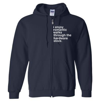 Funny Dad Handyman Hardware Store Tools Gift Full Zip Hoodie