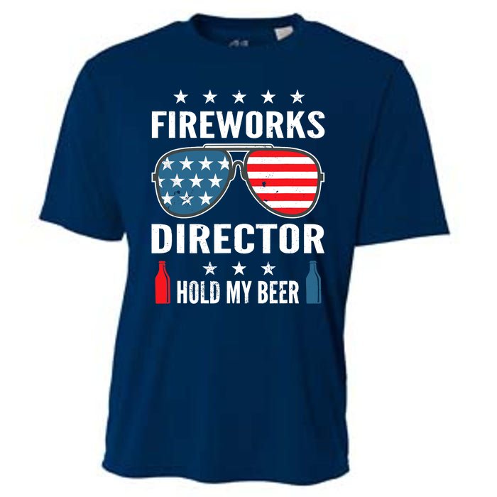 Fireworks Director Hold My Beer Cooling Performance Crew T-Shirt