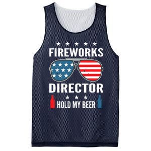 Fireworks Director Hold My Beer Mesh Reversible Basketball Jersey Tank