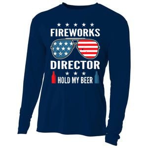 Fireworks Director Hold My Beer Cooling Performance Long Sleeve Crew