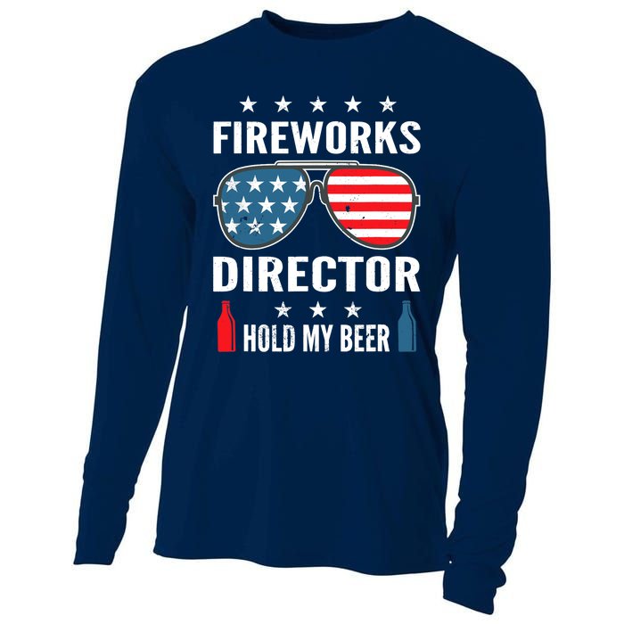 Fireworks Director Hold My Beer Cooling Performance Long Sleeve Crew