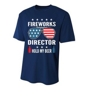 Fireworks Director Hold My Beer Performance Sprint T-Shirt