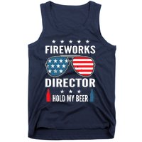 Fireworks Director Hold My Beer Tank Top