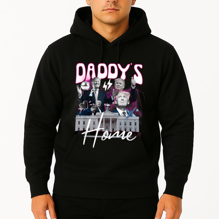 Funny Daddys Home Trump 90s Bootleg Style Hoodie