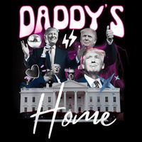 Funny Daddys Home Trump 90s Bootleg Style Hoodie