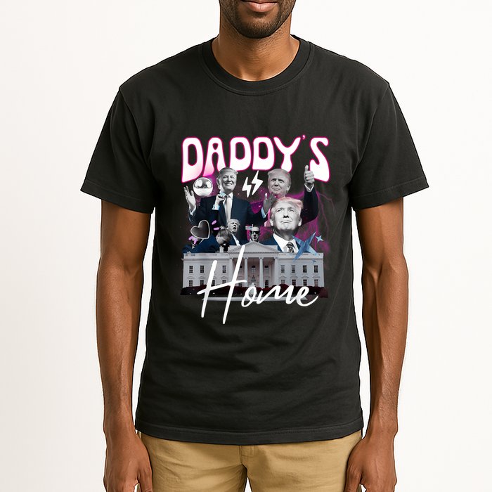 Funny Daddys Home Trump 90s Bootleg Style Tall T-Shirt