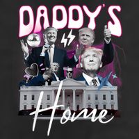 Funny Daddys Home Trump 90s Bootleg Style Adult Drive Performance Visor