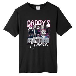 Funny Daddys Home Trump 90s Bootleg Style Tall Fusion ChromaSoft Performance T-Shirt