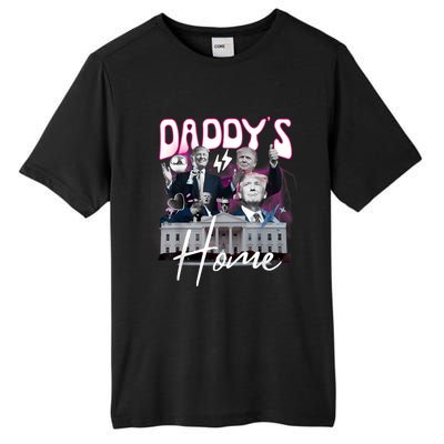 Funny Daddys Home Trump 90s Bootleg Style Tall Fusion ChromaSoft Performance T-Shirt