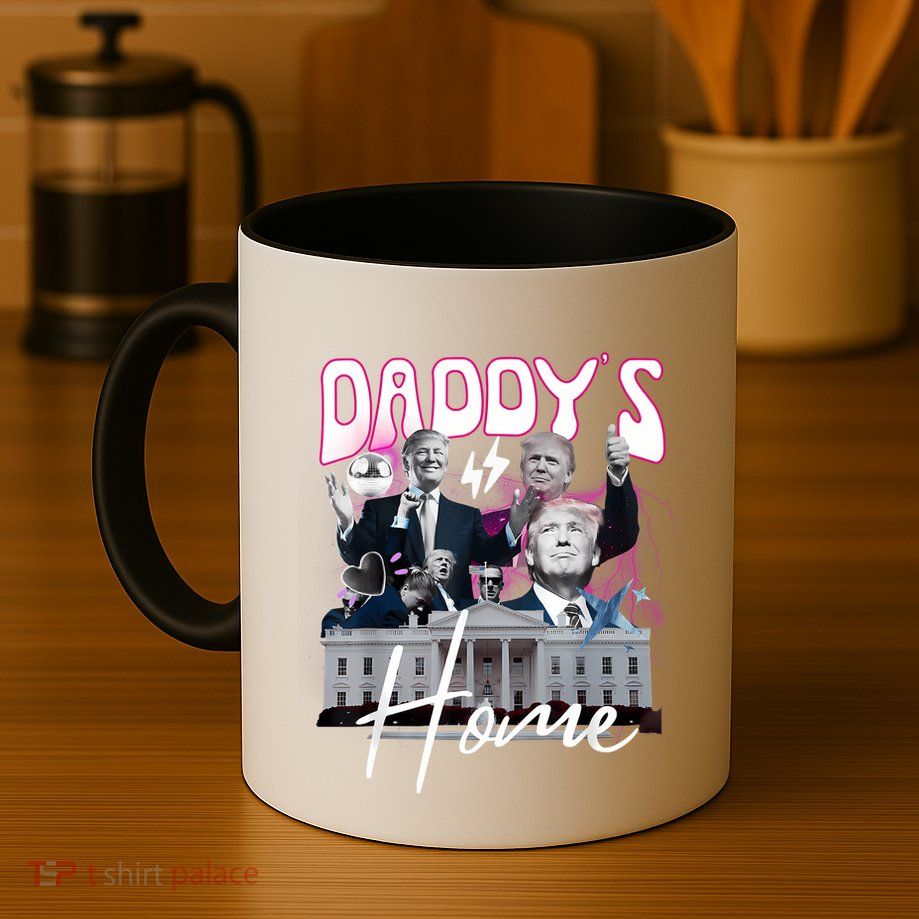 Funny Daddys Home Trump 90s Bootleg Style Mug