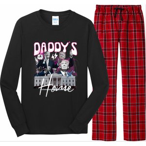 Funny Daddys Home Trump 90s Bootleg Style Long Sleeve Pajama Set