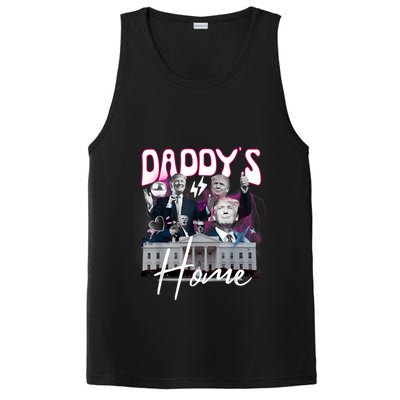 Funny Daddys Home Trump 90s Bootleg Style PosiCharge Competitor Tank