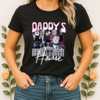 Funny Daddys Home Trump 90s Bootleg Style Womens T-Shirt
