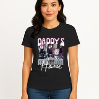 Funny Daddys Home Trump 90s Bootleg Style Womens T-Shirt