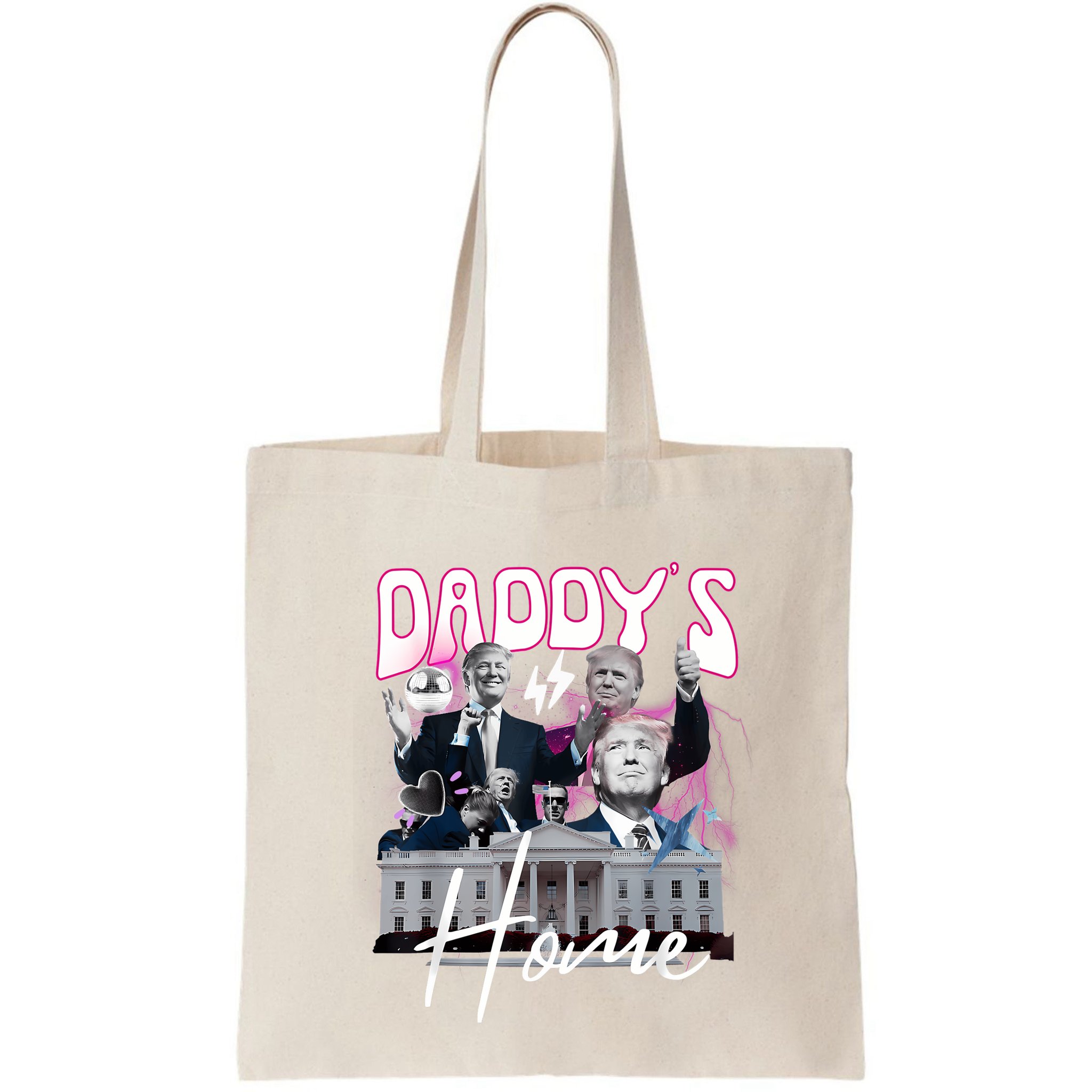 Funny Daddys Home Trump 90s Bootleg Style Bag