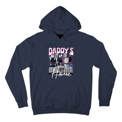 Funny Daddys Home Trump 90s Bootleg Style Hoodie