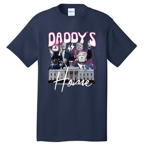 Funny Daddys Home Trump 90s Bootleg Style Tall T-Shirt