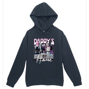 Funny Daddys Home Trump 90s Bootleg Style Urban Pullover Hoodie